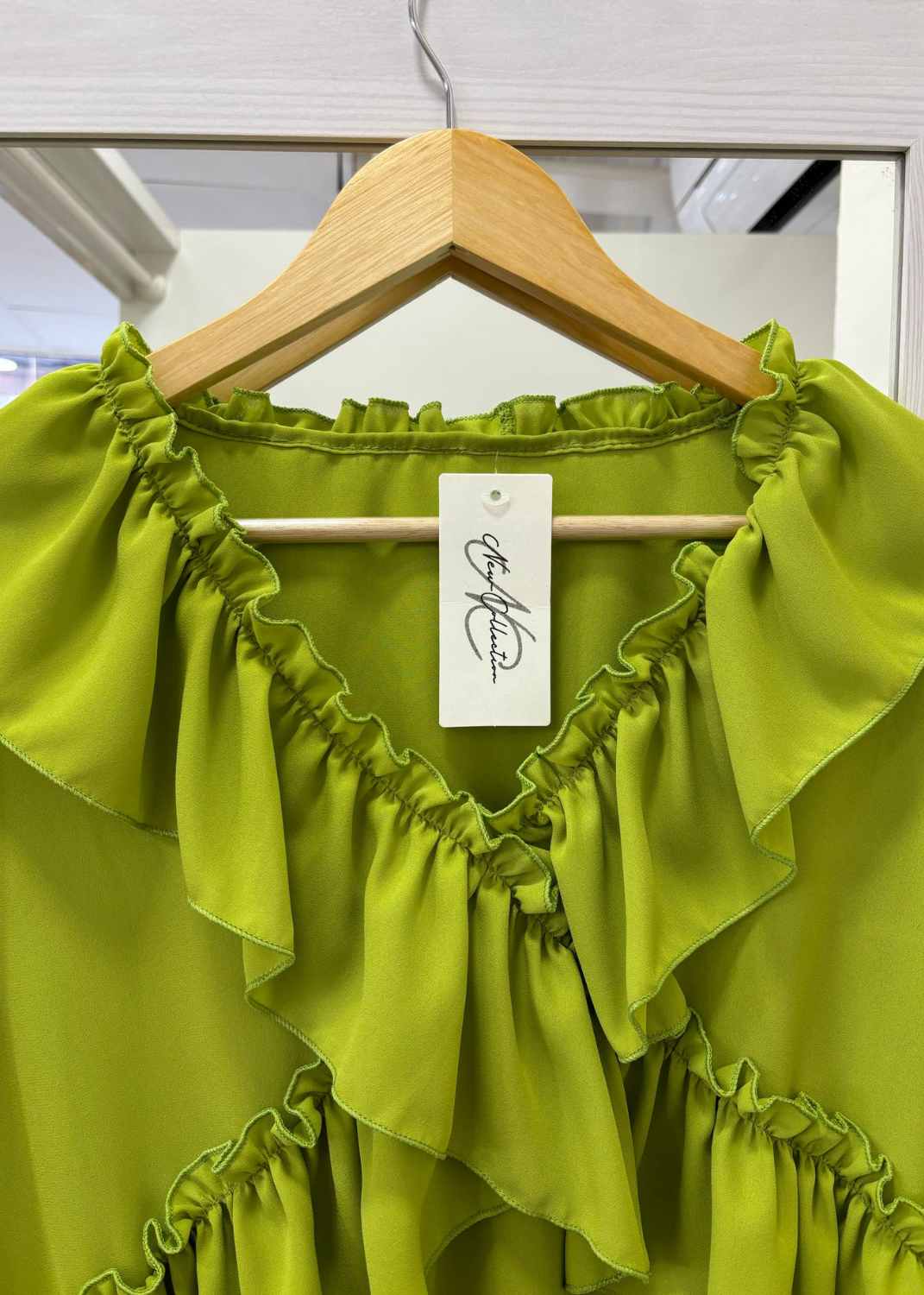 Blusa rizada