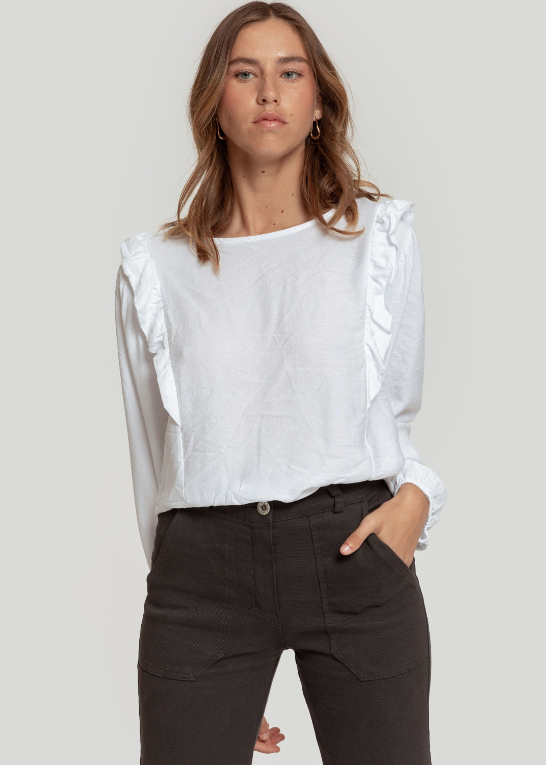 Blusa White