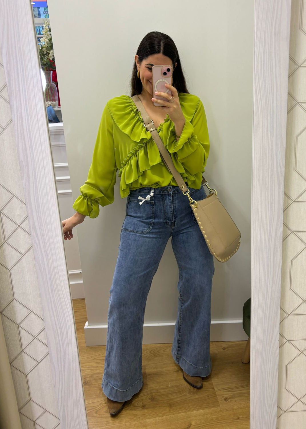 Blusa rizada