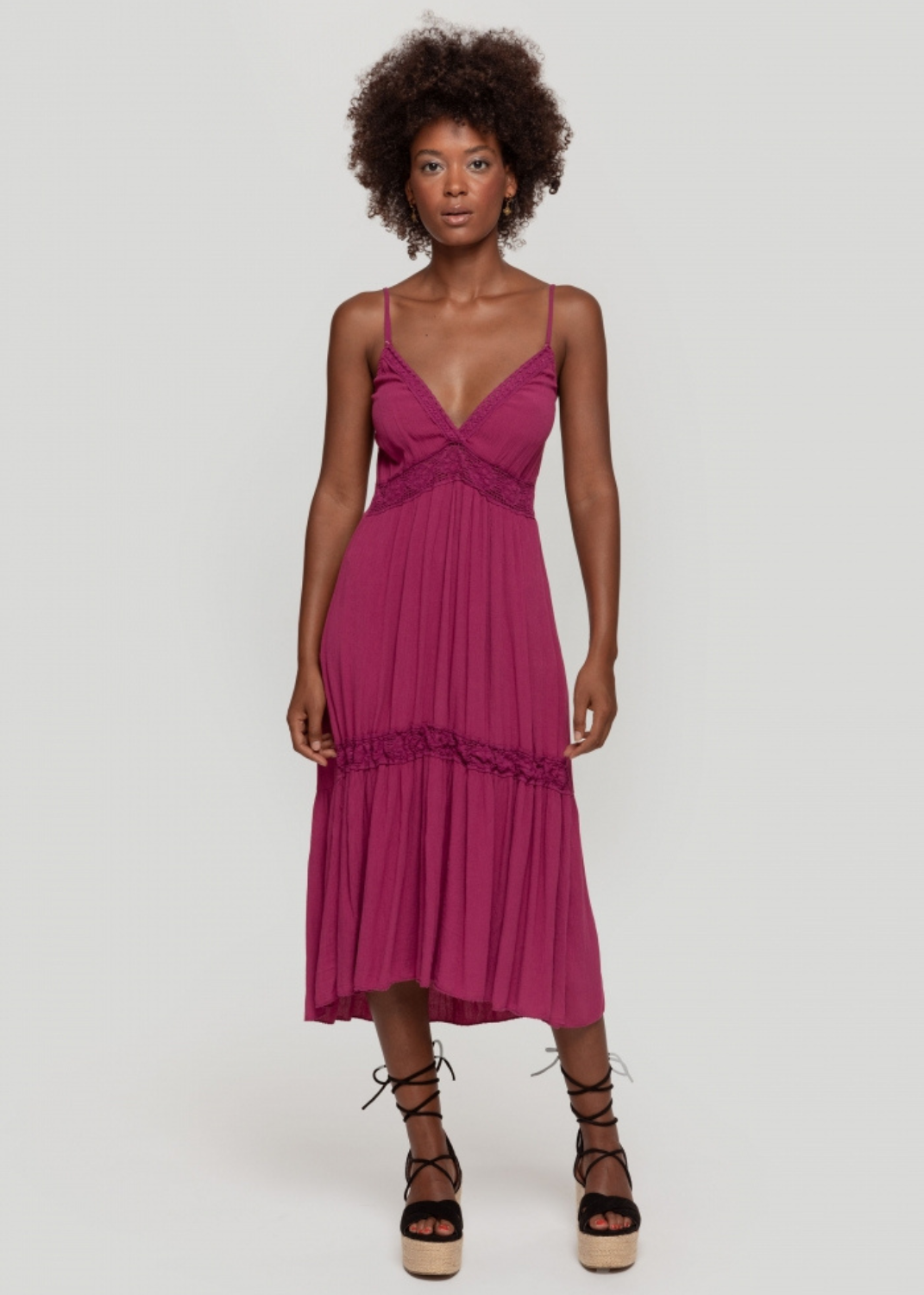 Vestido Plum