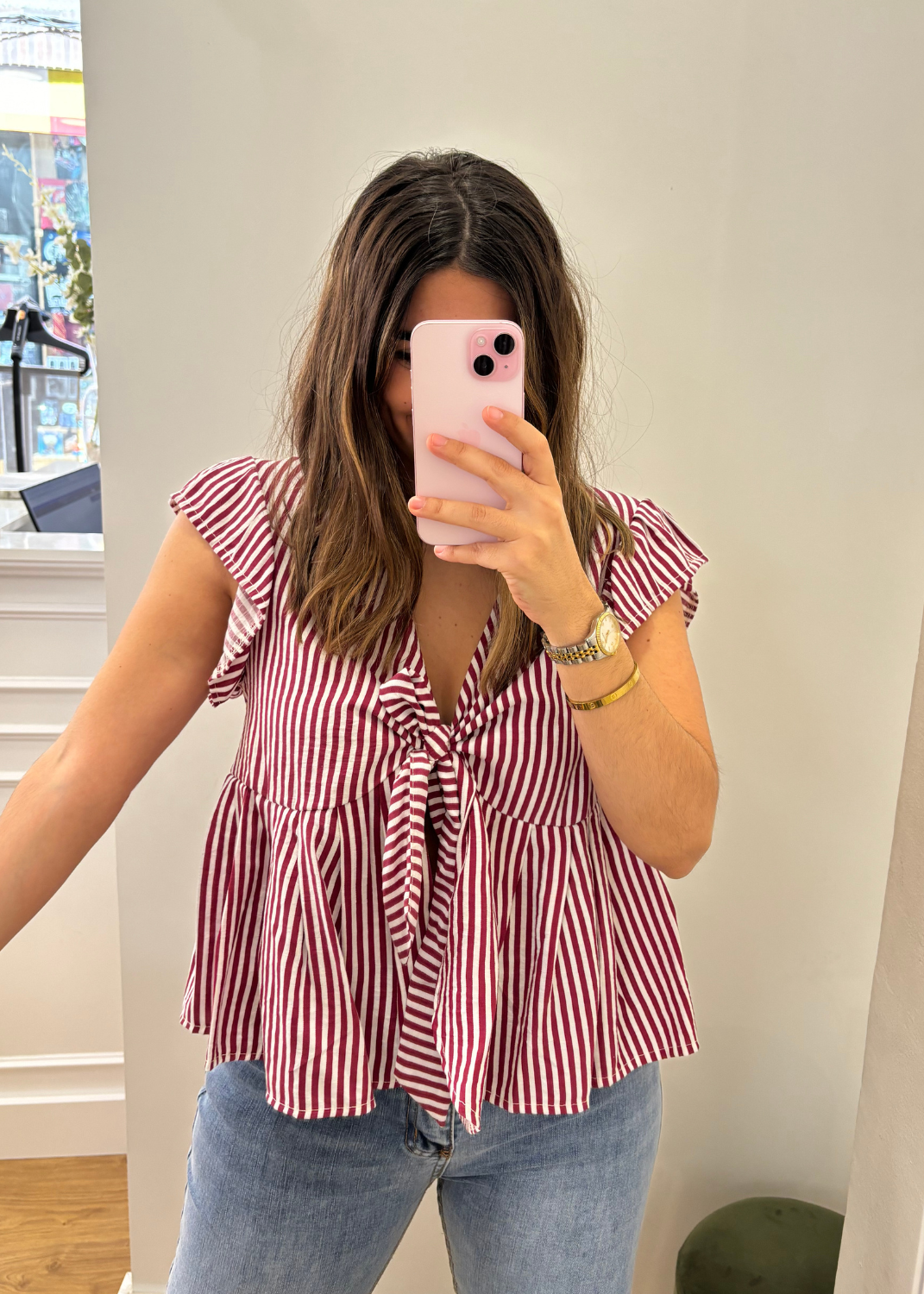 Blusa Mar rojo