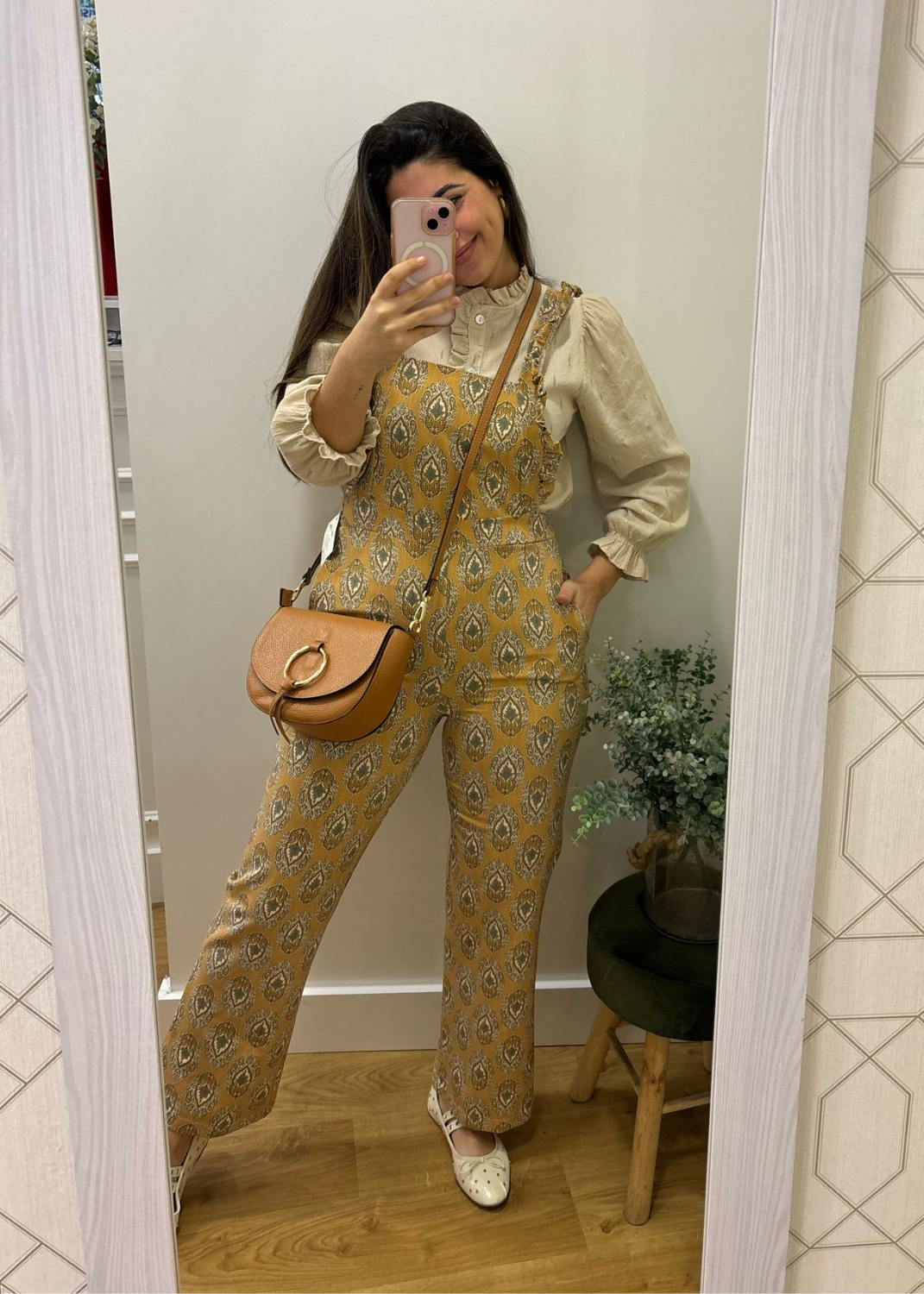 Mono Estampado Mostaza