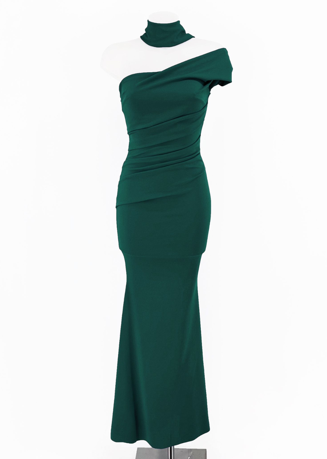Vestido Liso Drapeado