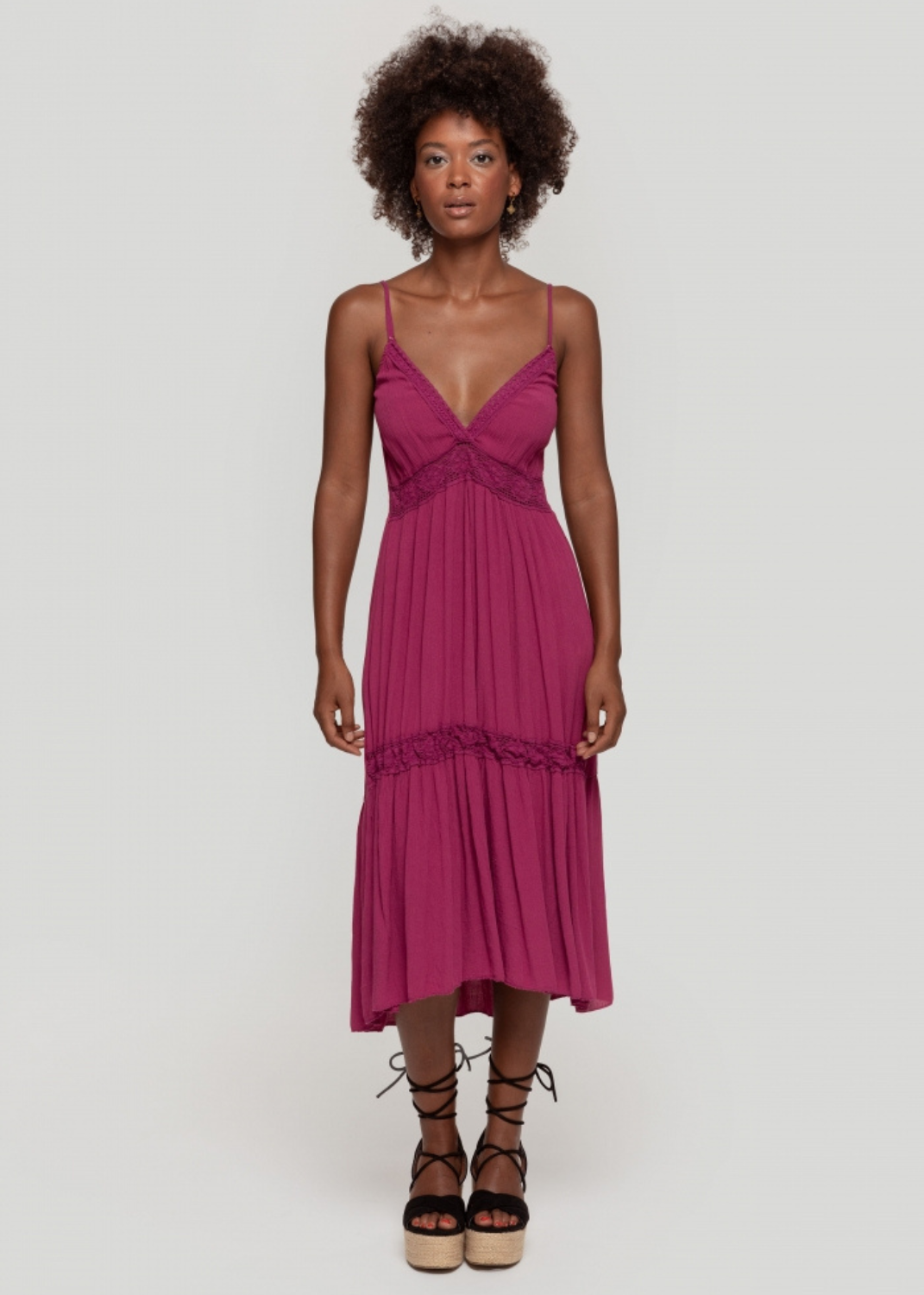 Vestido Plum