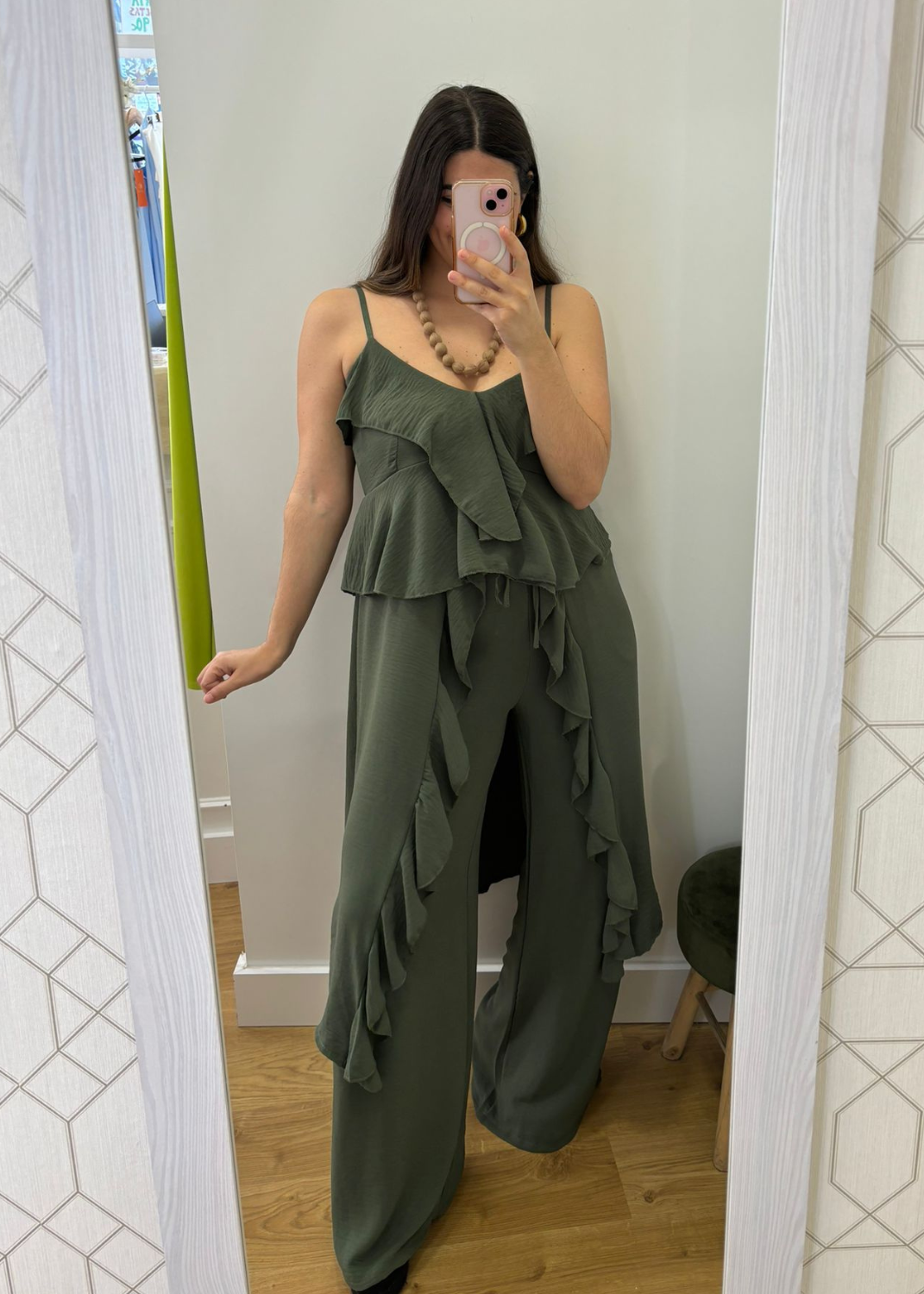 Conjunto cascada Verde