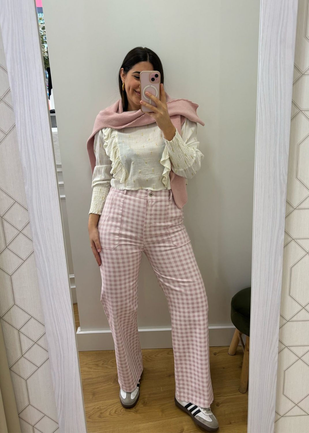 Pantalón Vichy