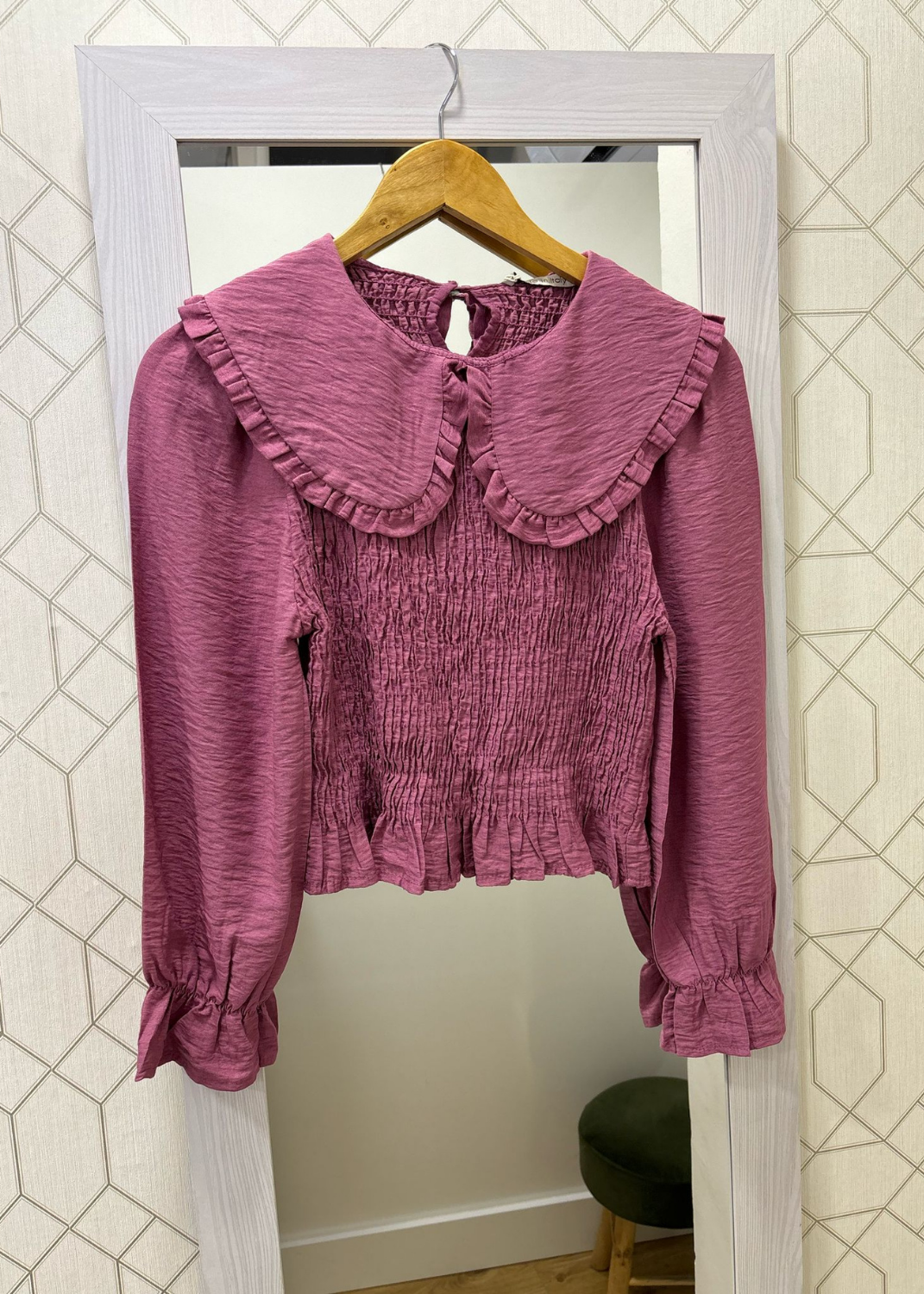 Blusa Cuello bebe