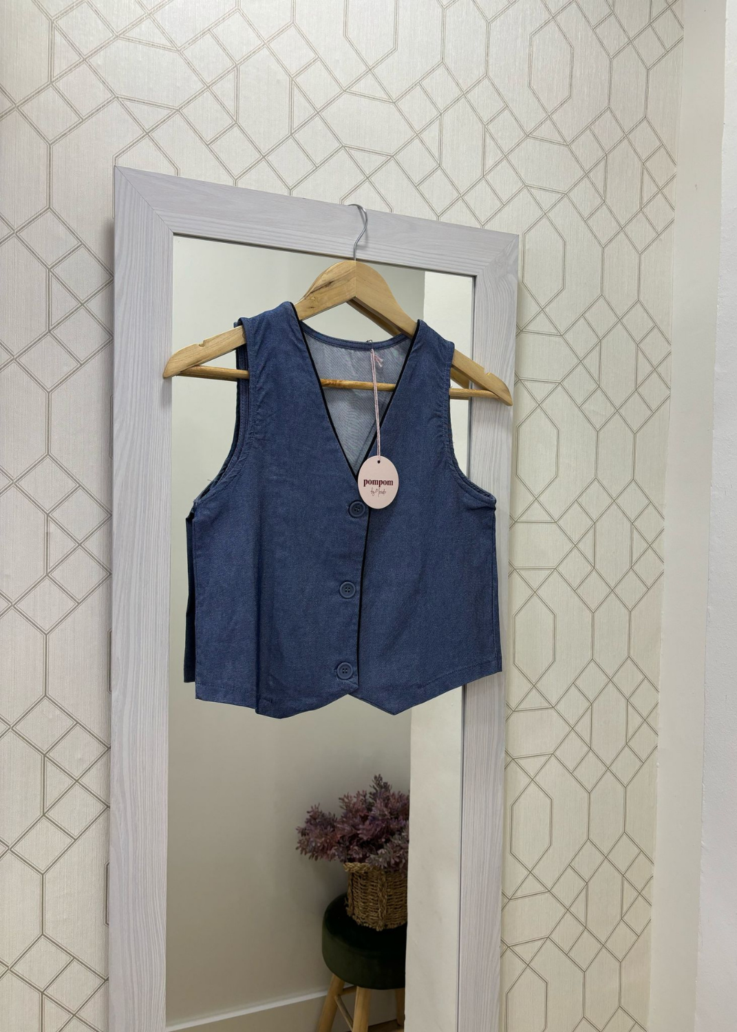Chaleco Denim